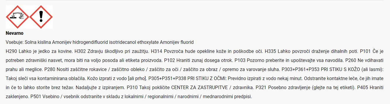 Sigurnosno-tehnički list