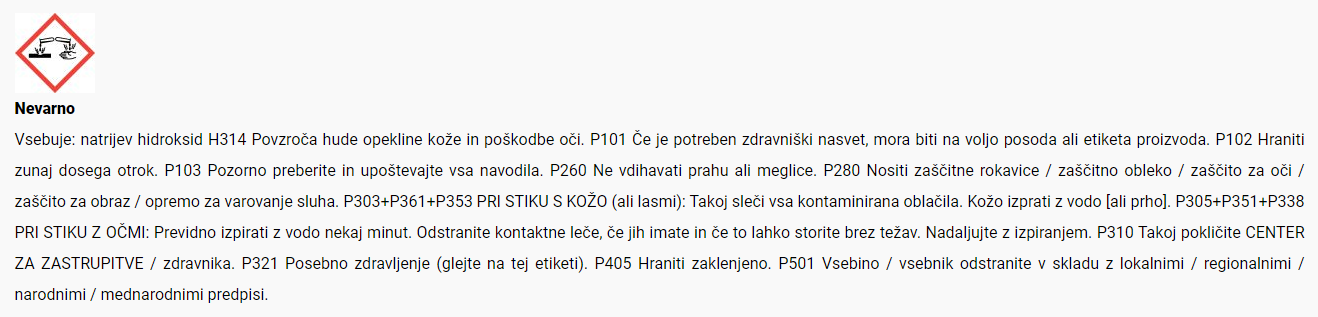 Sigurnosno-tehnički list