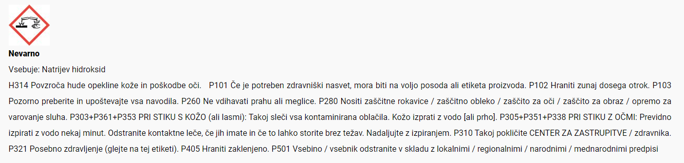 Sigurnosno-tehnički list