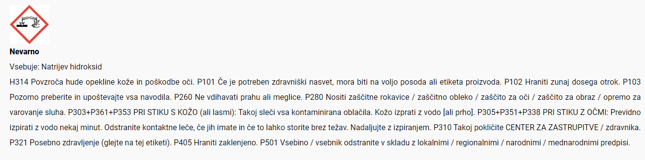 Sigurnosno-tehnički list