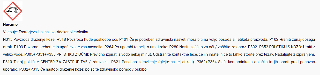 Sigurnosno-tehnički list