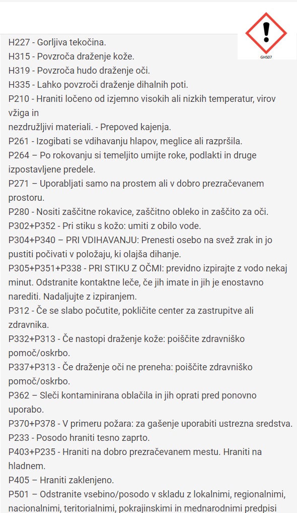 Sigurnosno-tehnički list
