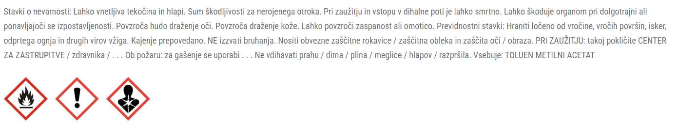 Sigurnosno-tehnički list