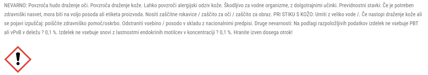 Sigurnosno-tehnički list