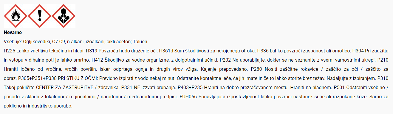 Sigurnosno-tehnički list