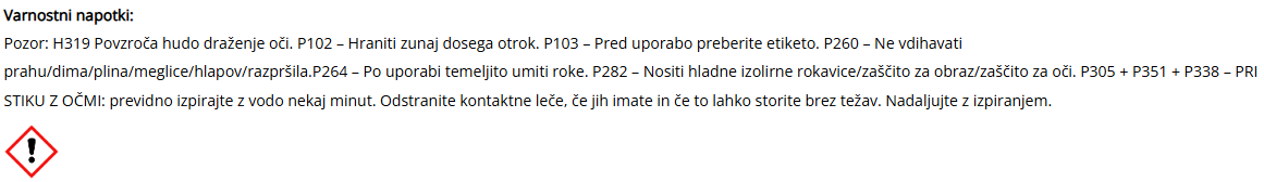 Sigurnosno-tehnički list