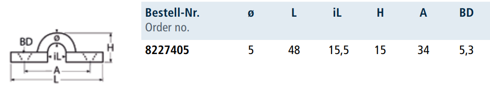 Tehničke specifikacije Mostić 8227
